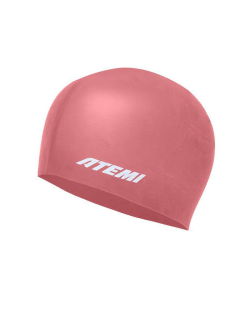 Шапочка для плавания Atemi silicone cap Bright red , силикон, Цвет:Красный, TSC1R