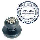 Краска штемпельная BRAUBERG водостойкая синяя 30 мл, фото 4