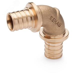 Угольник бронзовый 90° RAUTITAN RX Ду 25 REHAU