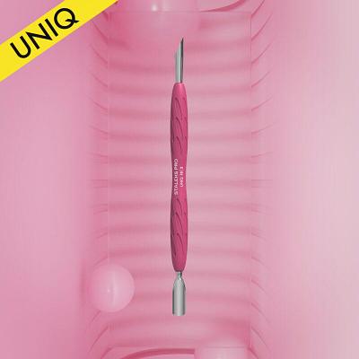 Лопатка маникюрная Gummy с силиконовой ручкой UNIQ 10 TYPE 2