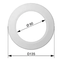 Платформа для крепления светильников с лампочкой GX53, диаметр 90 мм