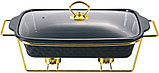 Мармит 2 л прямоугольный с крышкой Bekker  BK-7451, фото 2