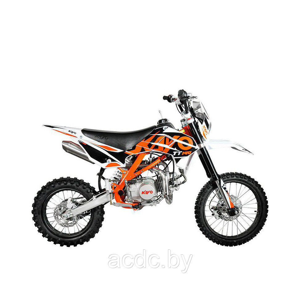 Питбайк KAYO BASIC TT140EM 17/14 KRZ (механ. сцепл., эл. стартер 2022 г.)