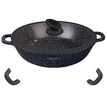 Сковорода-сотейник с антипригарным покрытием non-stick под мрамор «Mercury»MC — 6227 32см 4,7л