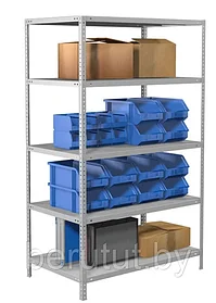 Стеллаж металлический MS Standart 255х120х50 (5 полок)