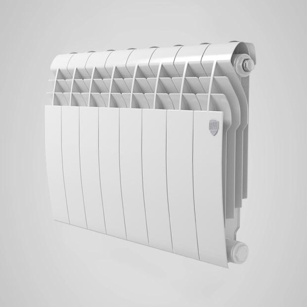Биметаллический радиатор Royal Thermo BiLiner 500 белый 1 секция