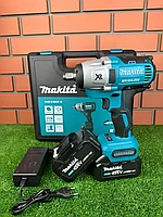 Гайковерт аккумуляторный бесщеточный Makita 900 Нм (2 АКБ 4 А/ч, кейс) Аналог