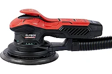 Эксцентриковая шлифмашина бесщеточная Elitech ES 0515E (400 Вт, амплитуда 5 мм, диск 150 мм) E2213.053.01, фото 3