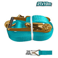 Ремни с храповым механизмом 2 т 10 м TOTAL THTRS2101