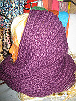 Круговой шарф (снуд) вязаный, фото 1