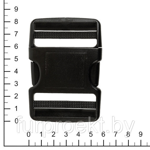 Фастекс 40 мм черный (K 0006)