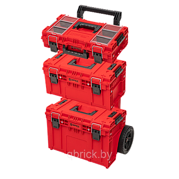 Набор ящиков Qbrick System PRIME Set 1 RED Ultra HD Custom, красный