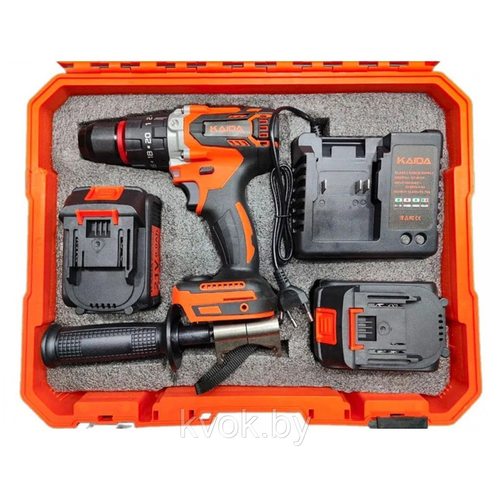 Шуруповерт для ледобура KAIDA 21V 8A