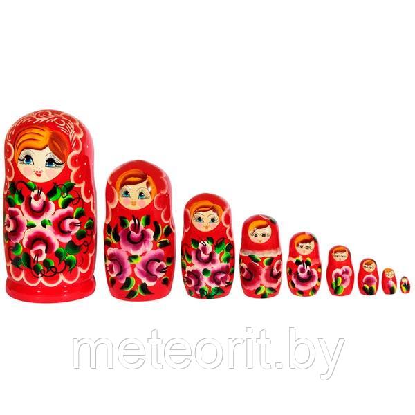 Матрёшка 10 в 1 расписная большая
