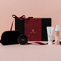 Набор Genosys Skin Glow Coverage Подарочный бокс с кушоном, тон 02 Beige