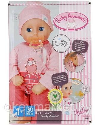 Кукла Baby Annabell Моя первая кукла Анабелль - Zapf Creation 703304, фото 3