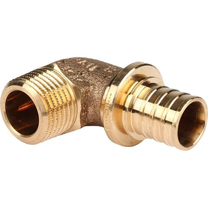Угольник бронзовый с наружной резьбой RAUTITAN RX+ Ду 20-R 1/2" REHAU