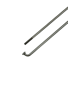 Спица Pillar P14x252 мм J-bend, серебристая