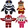 Игрушки Роботы поезда Robot Trains набор 4 шт из мультфильма Паровозик облачко, фото 8