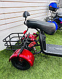 Электроскутер citycoco x 5 trike classic 2025, фото 2