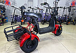Электроскутер citycoco x 5 trike classic 2025, фото 3