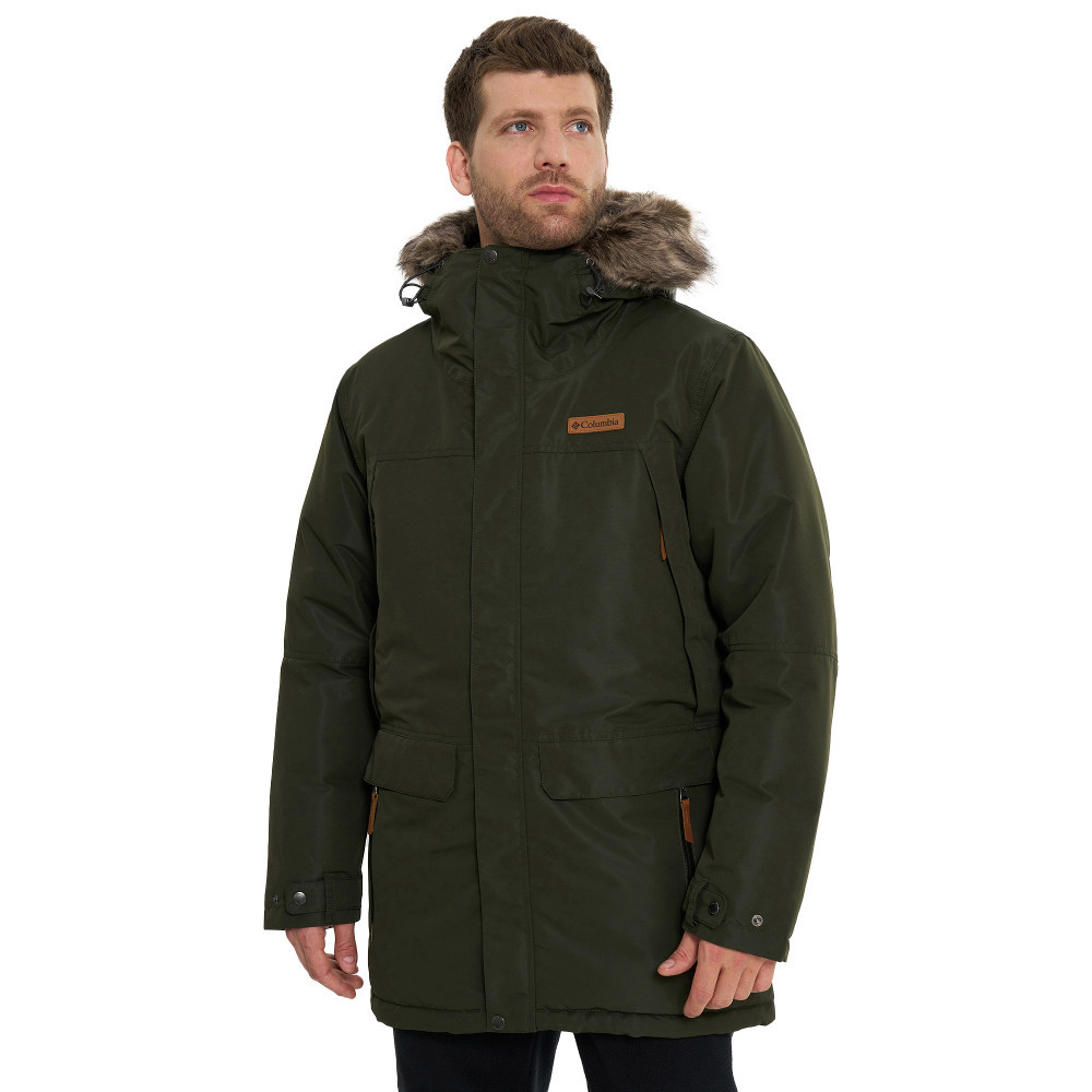 Куртка мужская Columbia South Canyon™ II Long Down Parka темно-зеленый 2122901-366