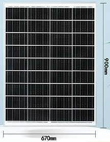 Солнечная панель 18v 100 ватт