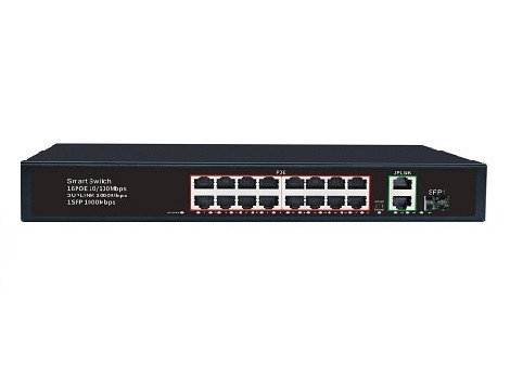 16 POE Коммутатор DK100-16FP2G1S