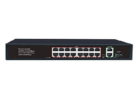 16 POE Коммутатор DK100-16FP2G1S