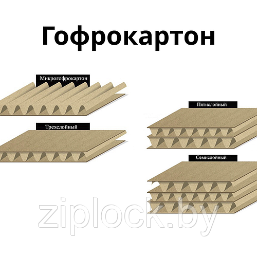 Гофрокартон и его виды