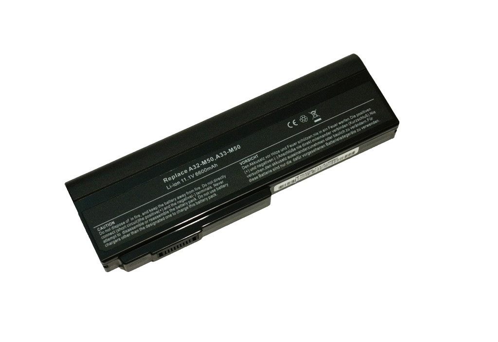 Аккумулятор для ноутбука Asus G51Vx G60J G60JX G60V li-ion 11,1v 6600mah черный, фото 1
