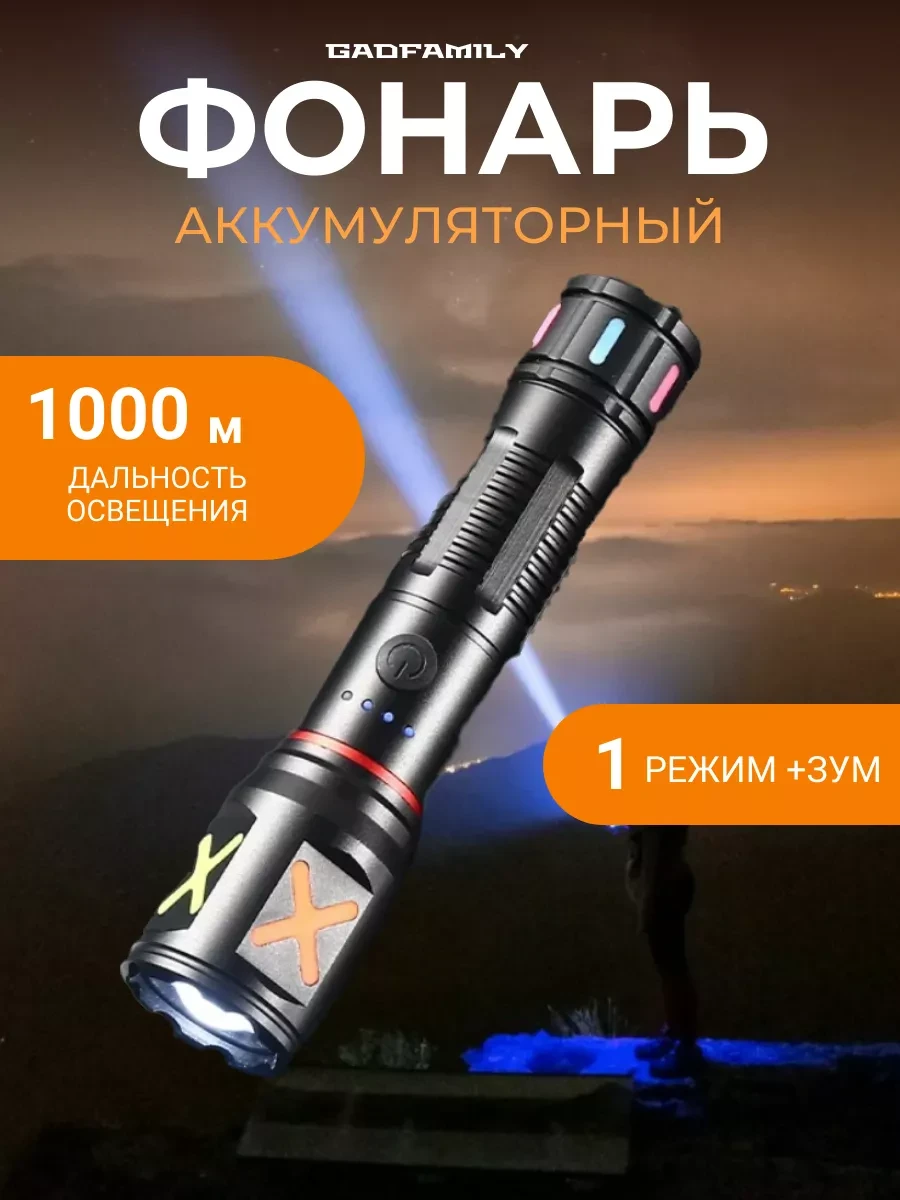 Сверхмощный фонарь