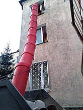 Короб мусоропровода строительного пластикового, без НДС