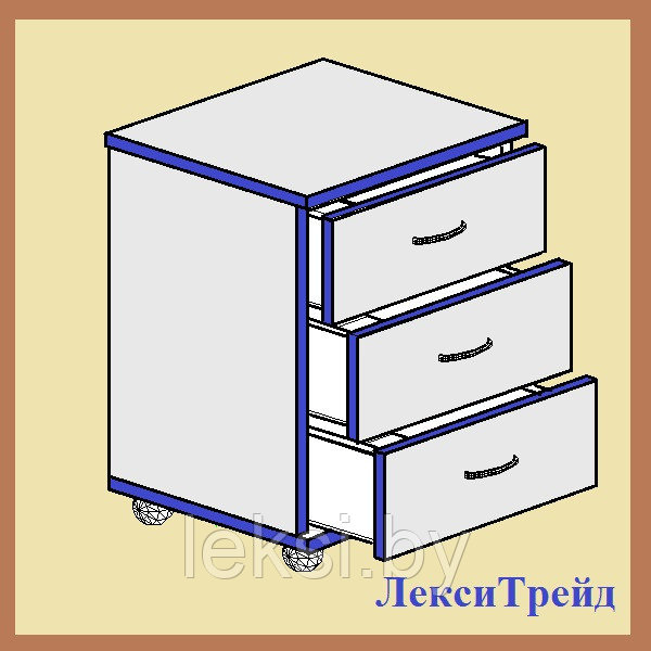 Тумба выкатная