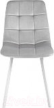 Стул Stool Group Chilly / OS-2011 HLR-14 wl (велюр серебристый/ножки белые), фото 2