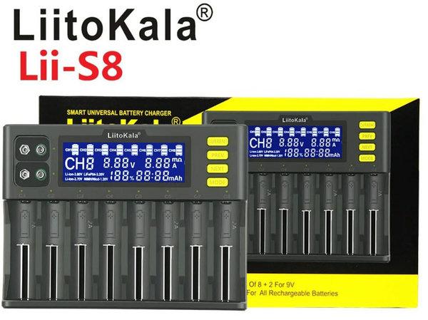 LiitoKala Зарядное устройство Liitokala Lii-S8