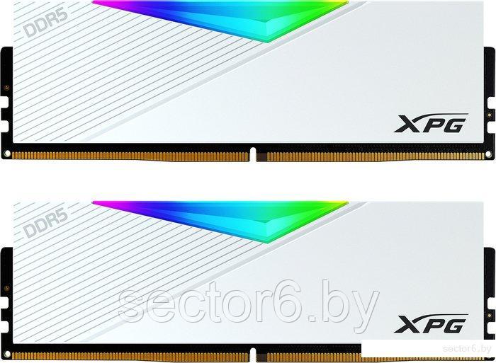 Оперативная память ADATA XPG Lancer RGB 2x32ГБ DDR5 6400МГц AX5U6400C3232G-DCLARWH
