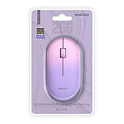 Беспроводная мышь беззвучная SBM-266AG-V фиолетовый Smartbuy