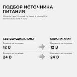 БЛОК ПИТАНИЯ 24В, 100ВТ, ИМПУЛЬСНЫЙ, IP67, 175-265В, 4,2А, АЛЮМ., СЕРЕБ., 205*46*35ММ, фото 2