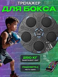Музыкальный боксерский тренажер настенный с Bluetooth и встроенным динамиком Entelligent Boxing Machine