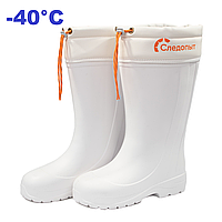 Сапоги женские для зимней рыбалки Следопыт MINK -40°C из ЭВА (Белый)