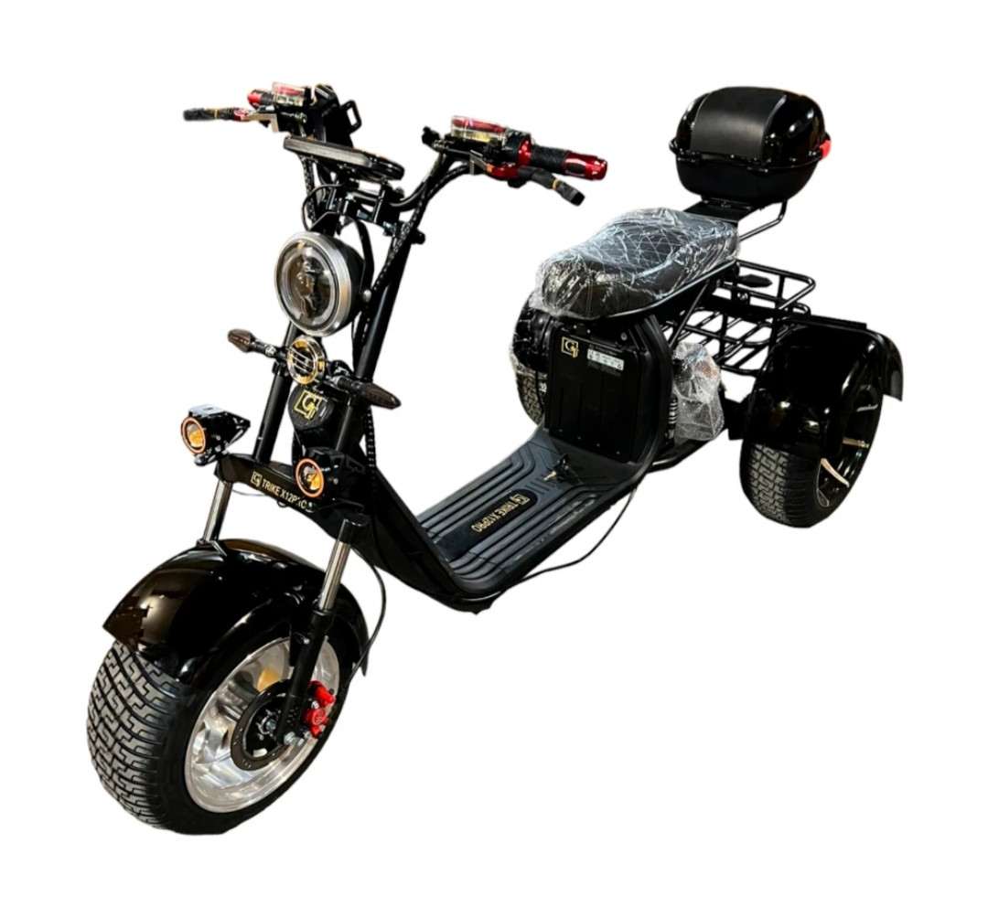 Электротрицикл City CoCo X12 pro TRIKE 2025!