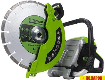 Бензорез Greenworks PC141 1501307 (без АКБ)