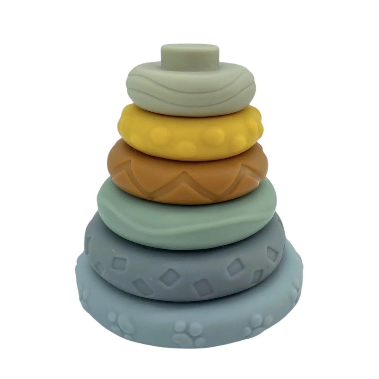 Силиконовая пирамидка грызунок