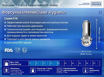 Серия 5TA IntenseClean Hygienic, фото 2