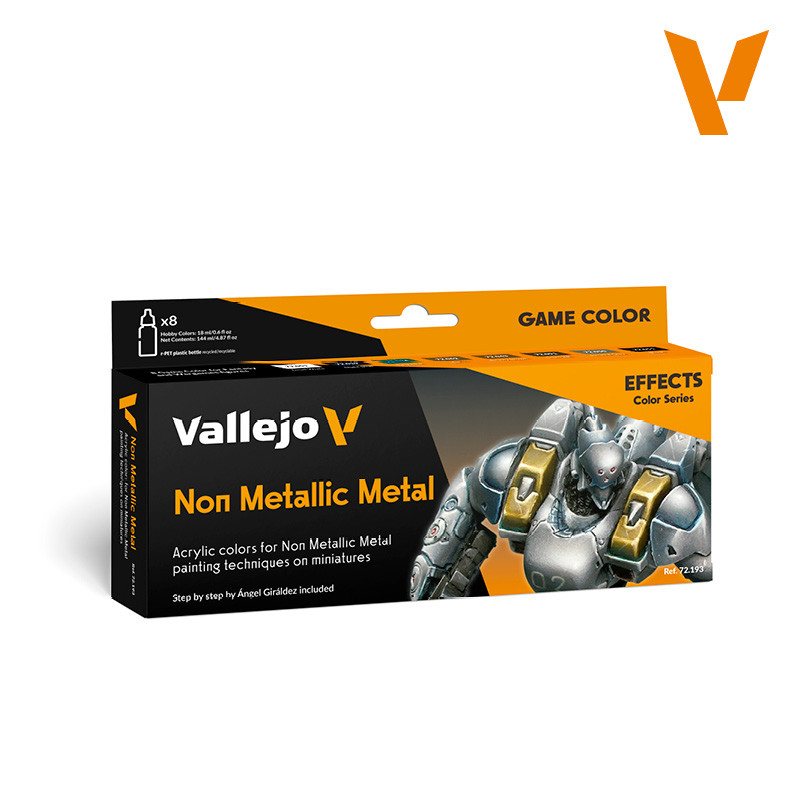 Набор акриловых красок Non Metallic Metal, 8х18мл, Vallejo