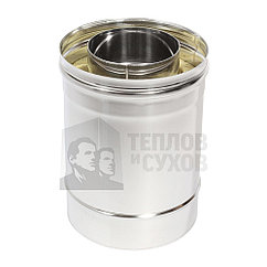 Труба дымохода Термо L250 ТТ-Р 430-0,8/430 D115/200, ТиС Феррит
