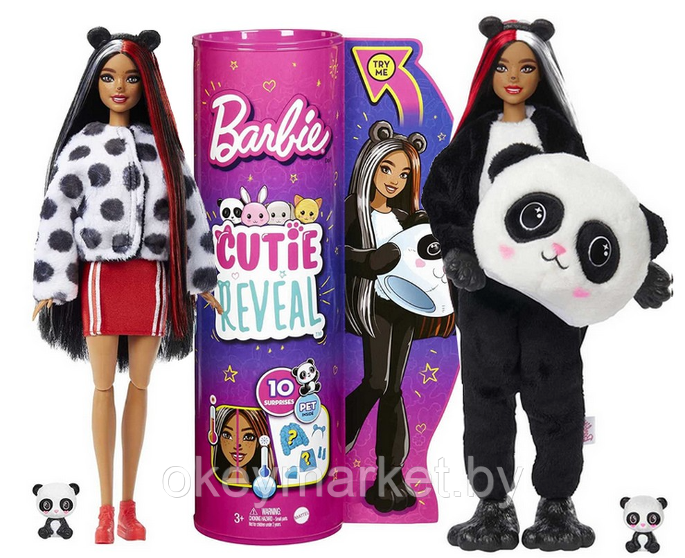 Кукла Barbie Cutie Reveal Панда HHG22