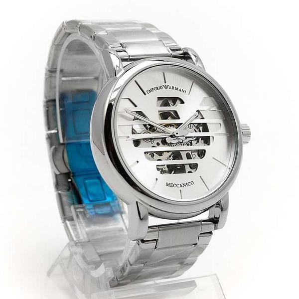 Мужские часы EMPORIO ARMANI 7307G , механика, открытый механизм, качество люкс!