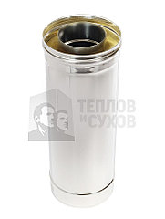 Труба дымохода Термо L500 ТТ-Р 430-0,8/430 D115/200, ТиС Феррит